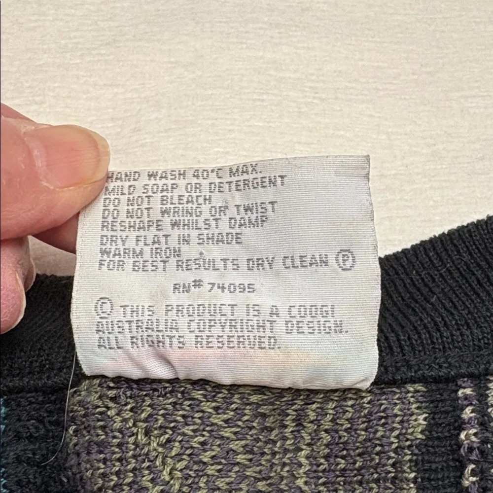 Authentic COOGI 3D Knit Sweater - Picture 7 of 11